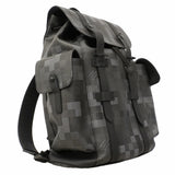 【6he5123】ルイヴィトン リュック・デイパック ダモフラージュ クリストファーMM M14952 ブラック【中古】メンズ