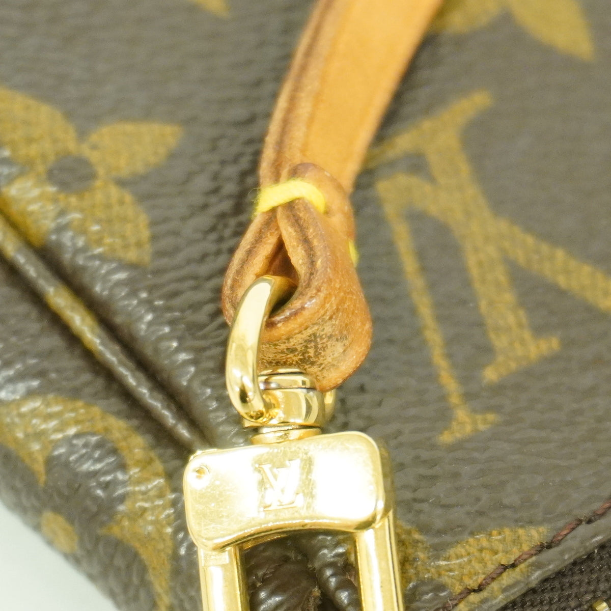 【6he5136】ルイヴィトン ポーチ モノグラム ポシェットアクセソワール M51980 ブラウン【中古】レディース