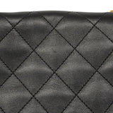 【6he5141】シャネル ショルダーバッグ マトラッセ チェーンショルダー ラムスキン ブラック ゴールド金具【中古】レディース