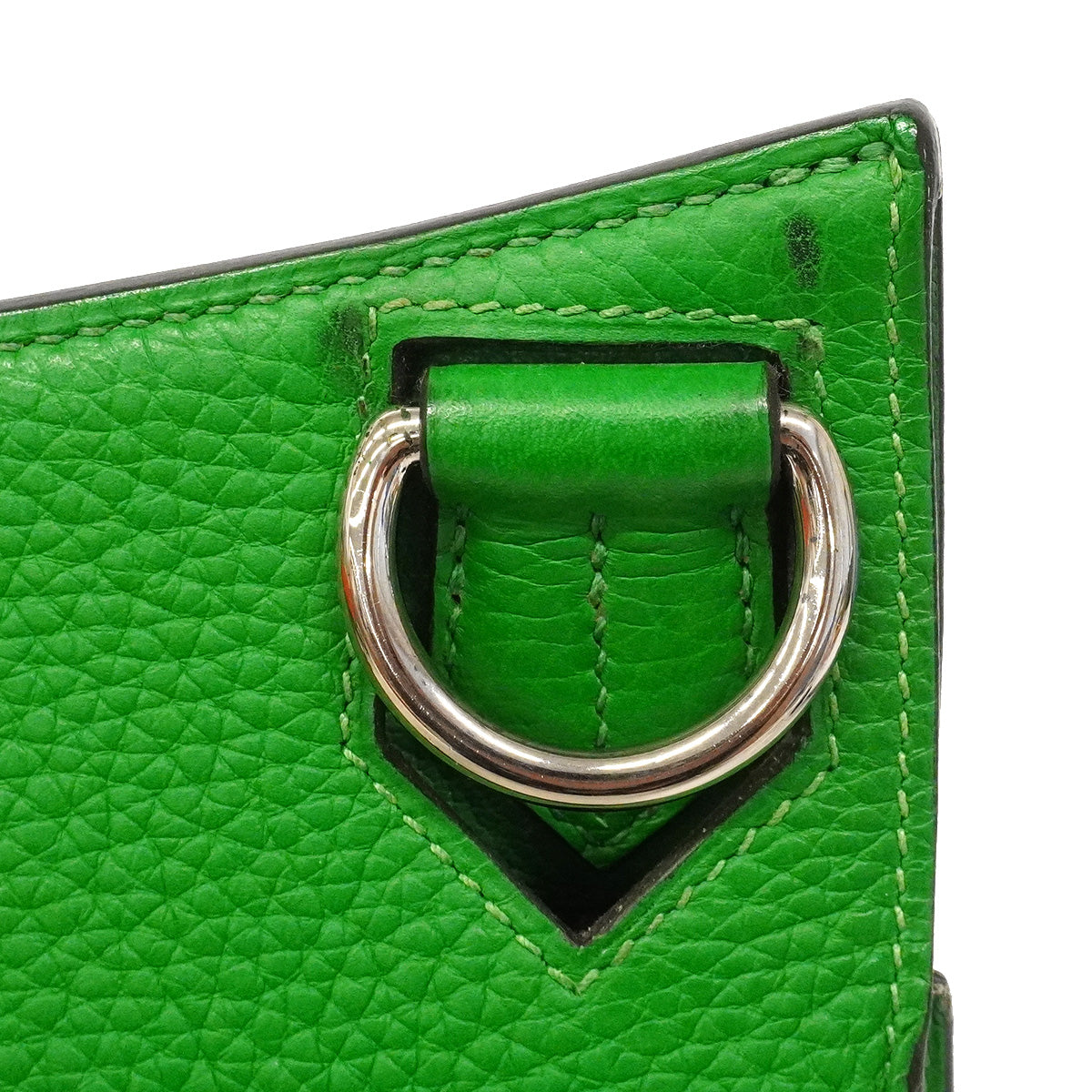 【6he5143】エルメス ショルダーバッグ ジプシエール31 トリヨンクレマンス バンブー シルバー金具 R刻印【中古】レディース