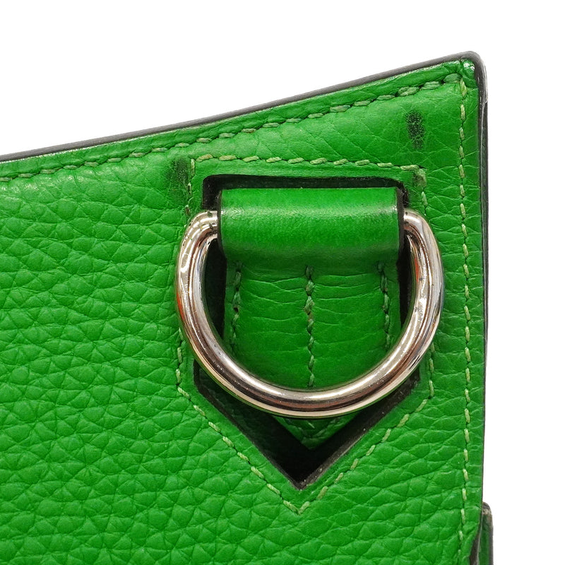 【6he5143】エルメス ショルダーバッグ ジプシエール31 トリヨンクレマンス バンブー シルバー金具 R刻印【中古】レディース