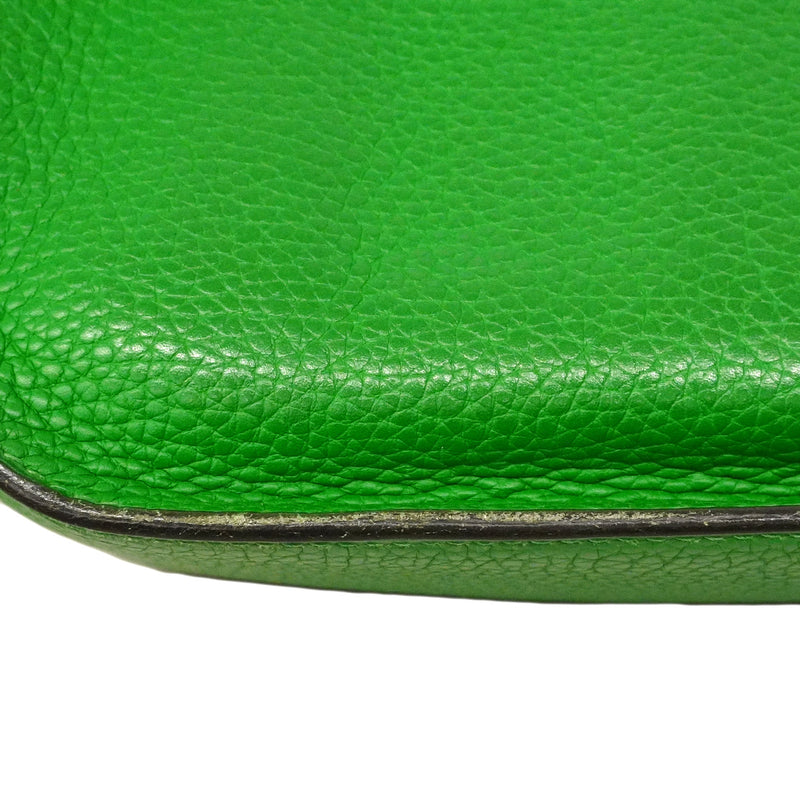 【6he5143】エルメス ショルダーバッグ ジプシエール31 トリヨンクレマンス バンブー シルバー金具 R刻印【中古】レディース