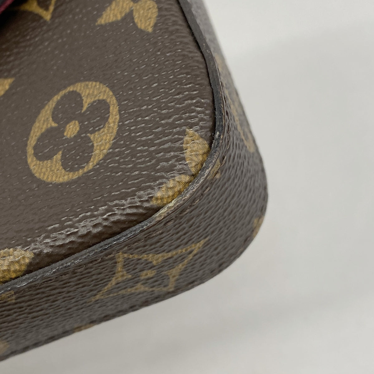 【6he5161-k】ルイヴィトン ショルダーウォレット モノグラム ポシェットフェリシー M61276 フューシャ【中古】レディース