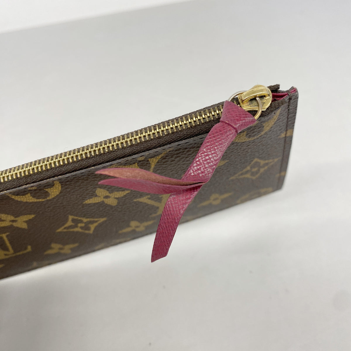【6he5161-k】ルイヴィトン ショルダーウォレット モノグラム ポシェットフェリシー M61276 フューシャ【中古】レディース