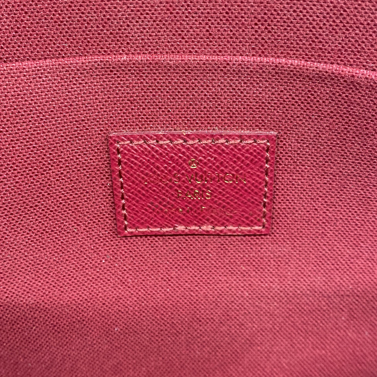 【6he5161-k】ルイヴィトン ショルダーウォレット モノグラム ポシェットフェリシー M61276 フューシャ【中古】レディース
