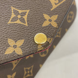 【6he5161-k】ルイヴィトン ショルダーウォレット モノグラム ポシェットフェリシー M61276 フューシャ【中古】レディース