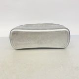 【6he5164-k】シャネル ショルダーバッグ チェーンショルダー ガブリエルドゥシャネル カーフスキン シルバー ゴールド/シルバー金具【中古】レディース