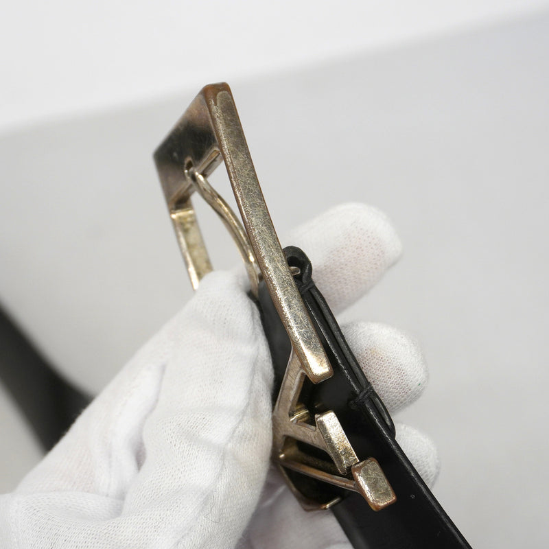 【6he5190】ルイヴィトン ベルト サンチュールアナグラム M9840 ノワール【中古】メンズ