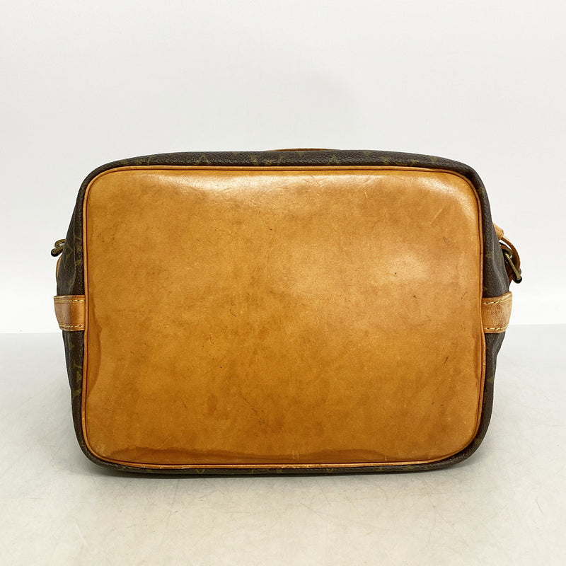 【6he5192】ルイヴィトン ショルダーバッグ モノグラム プチノエ M42226 ブラウン【中古】レディース