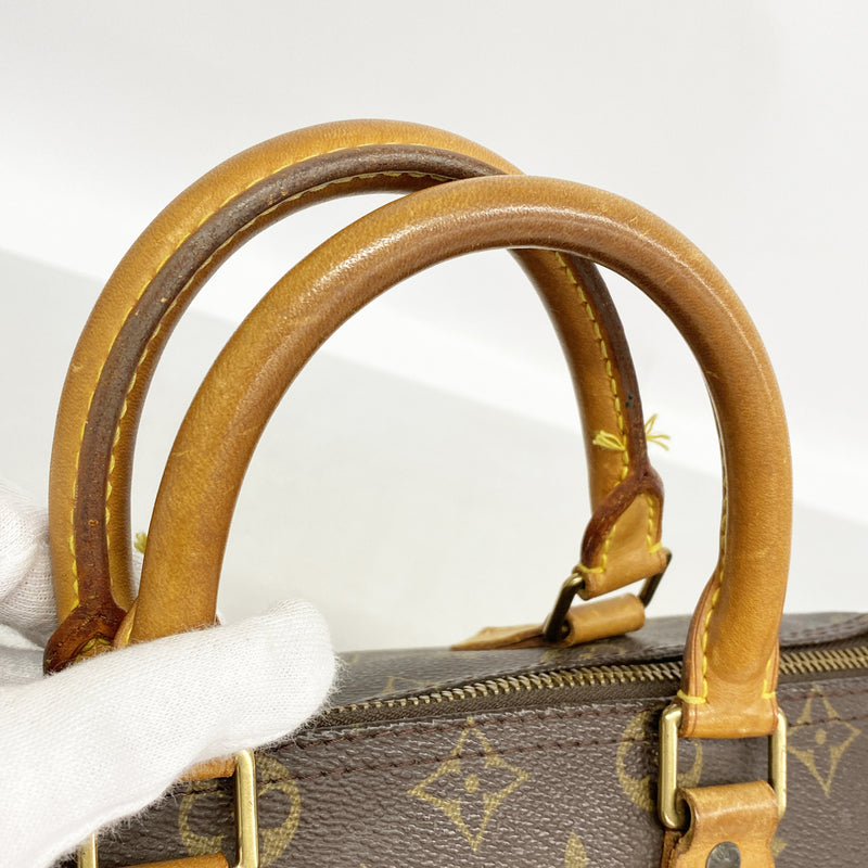 【6he5195】ルイヴィトン ハンドバッグ モノグラム スピーディ25 M41109 ブラウン【中古】レディース
