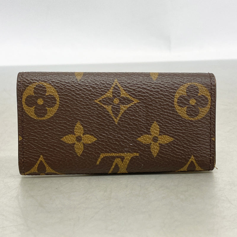 【6he5199】ルイヴィトン キーケース モノグラム ミュルティクレ4 M69517 ブラウン【中古】メンズ レディース ユニセックス