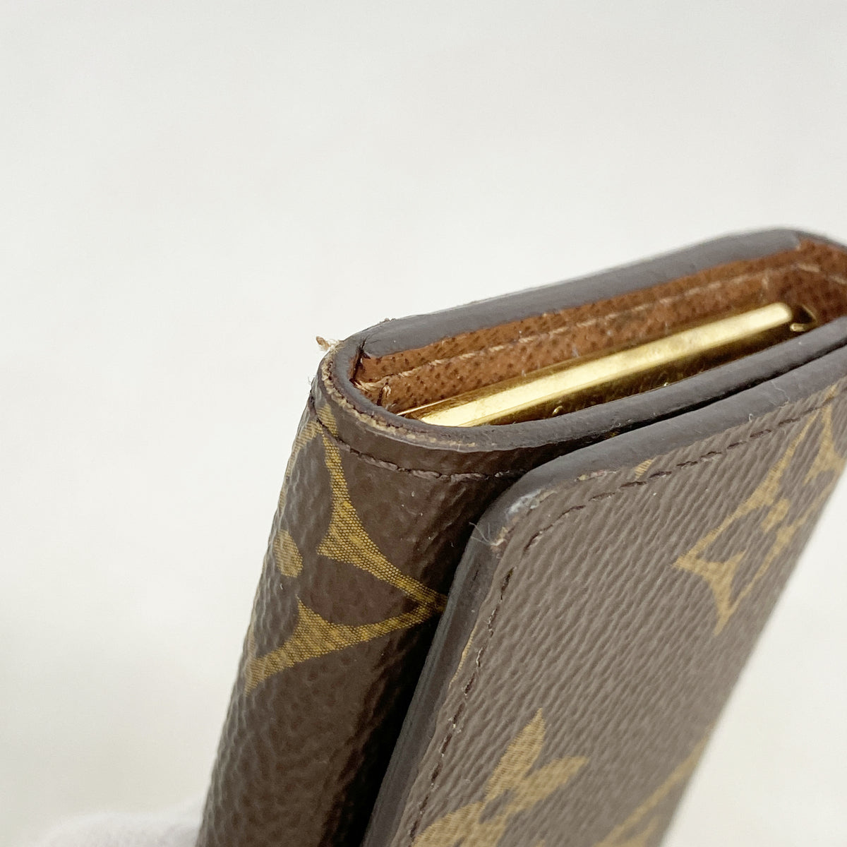 【6he5199】ルイヴィトン キーケース モノグラム ミュルティクレ4 M69517 ブラウン【中古】メンズ レディース ユニセックス