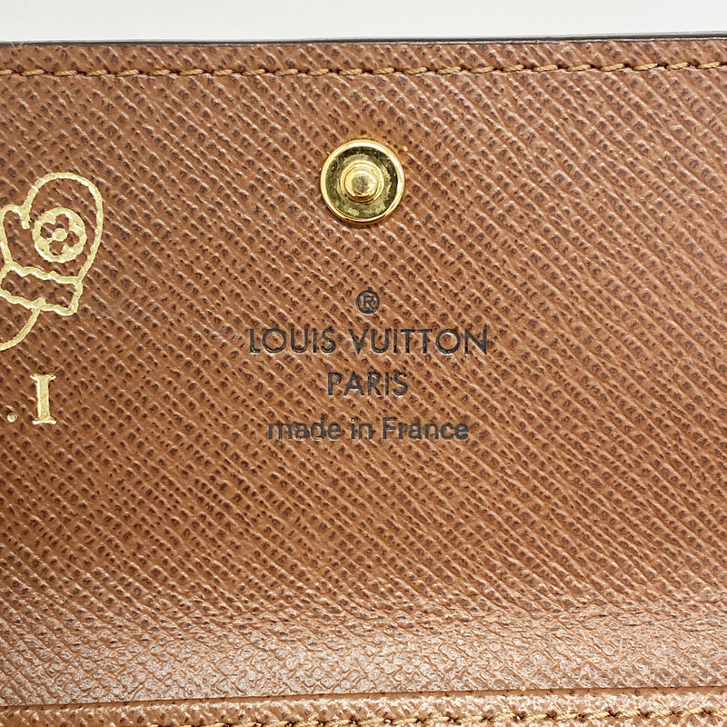 【6he5199】ルイヴィトン キーケース モノグラム ミュルティクレ4 M69517 ブラウン【中古】メンズ レディース ユニセックス