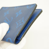 【6he5209】ルイヴィトン カードケース タイガラマ オーガナイザードゥポッシュ M30301 コバルト【中古】メンズ