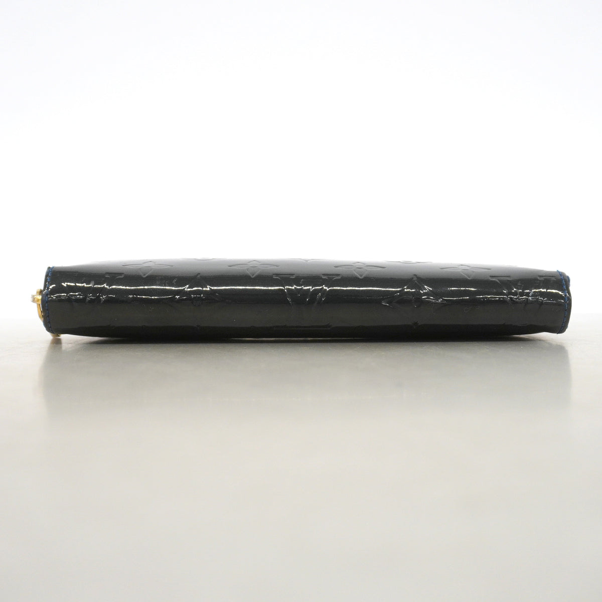 【6he5215】ルイヴィトン 長財布 ヴェルニ ジッピーウォレット M90047 グランブルー【中古】メンズ