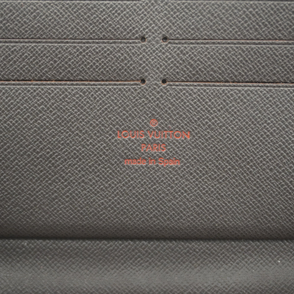 【6he5216】ルイヴィトン 長財布 ダミエ ジッピーオーガナイザーNM N63502 エベヌ【中古】メンズ
