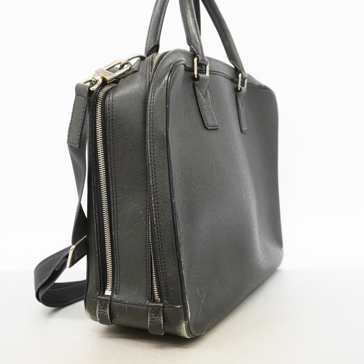 【6he5232】ルイヴィトン ビジネスバッグ タイガ ネオ アレクサンダー M32772 アルドワーズ 2wayバッグ【中古】メンズ