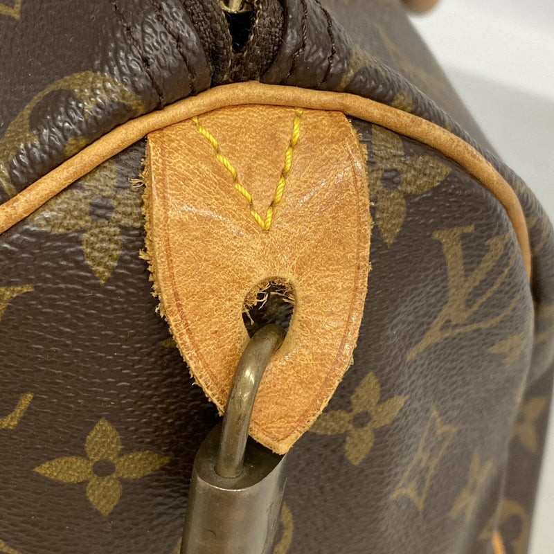 【6he5240】ルイヴィトン ハンドバッグ モノグラム スピーディ30 M41108 ブラウン【中古】レディース