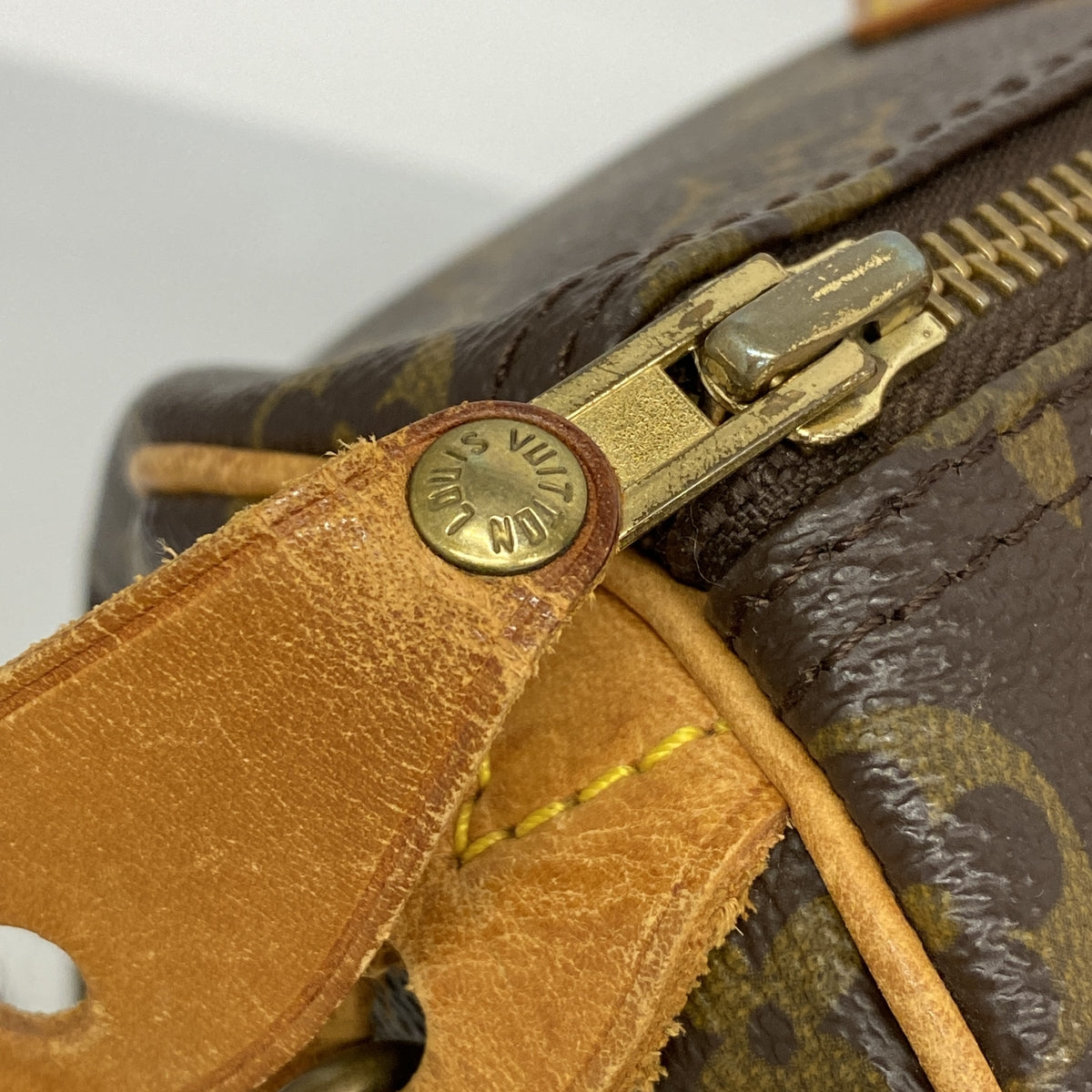 【6he5240】ルイヴィトン ハンドバッグ モノグラム スピーディ30 M41108 ブラウン【中古】レディース