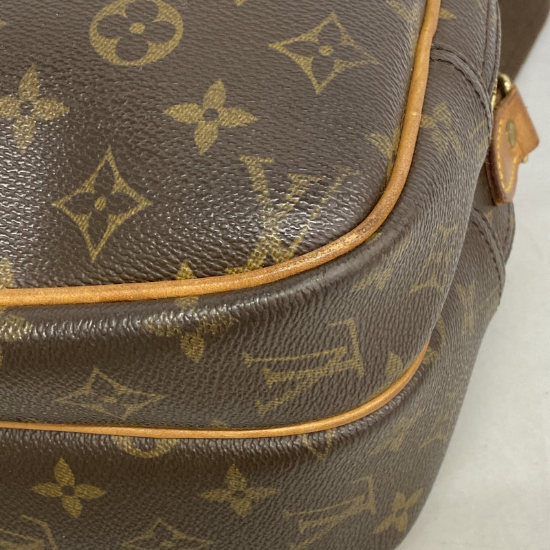 【6he5243】ルイヴィトン ショルダーバッグ モノグラム リポーターPM M45254 ブラウン【中古】レディース