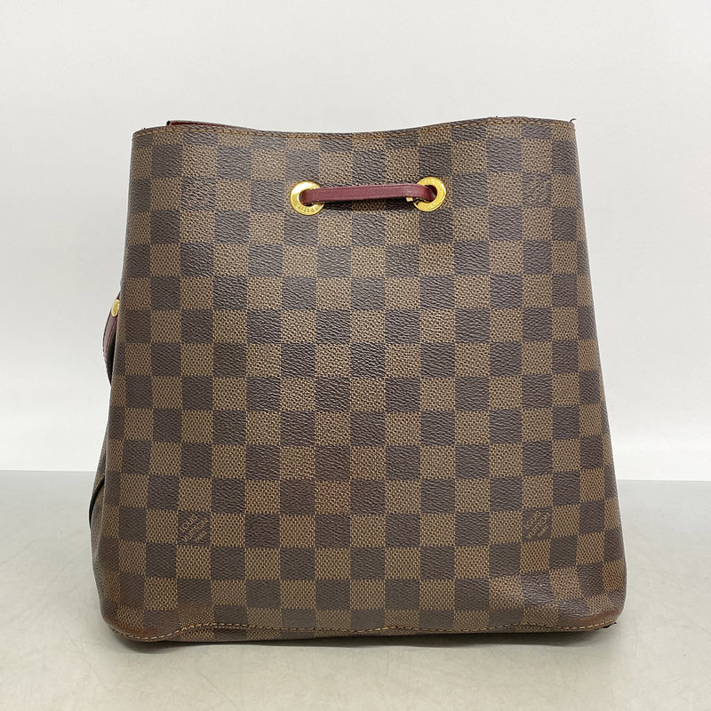【6he5246】ルイヴィトン ショルダーバッグ ダミエ ネオノエ N40214 エベヌ/チェリーベリー【中古】レディース