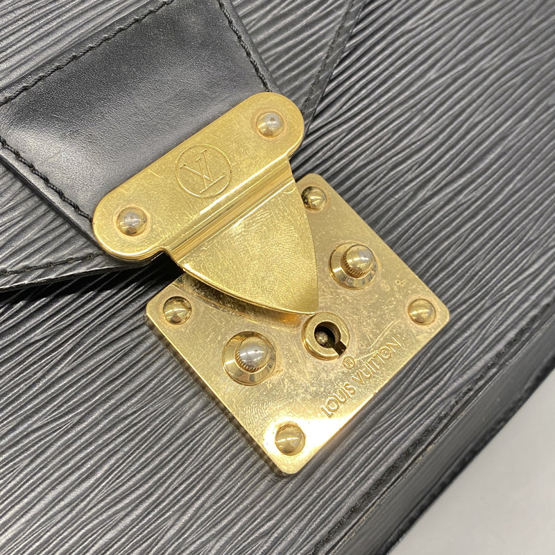 【6he5250】ルイヴィトン ハンドバッグ エピ モンソー 28 M52122 ノワール 2wayバッグ【中古】レディース