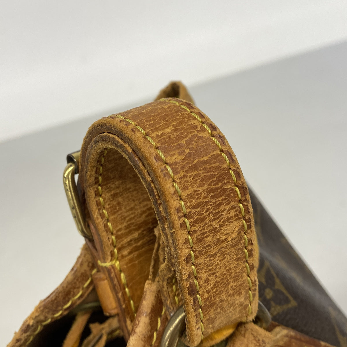 【6he5252】ルイヴィトン ショルダーバッグ モノグラム プチノエ M42226 ブラウン【中古】レディース