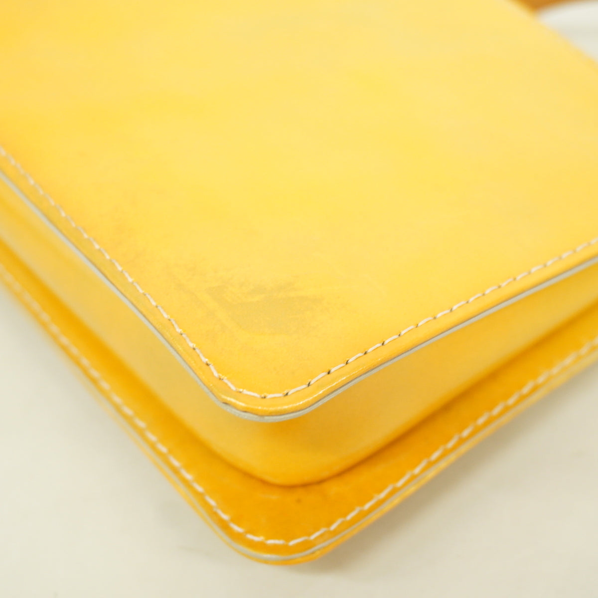 【6he5256】ルイヴィトン ポーチ ヴェルニ レキシントン M91056 グリ【中古】レディース