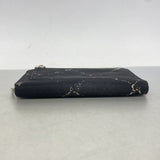 【6he5265】シャネル 財布 旧トラベル ナイロン ブラック シルバー金具【中古】レディース