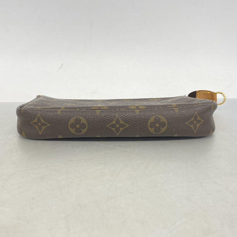 【6he5267】ルイヴィトン ポーチ モノグラム ポシェットアクセソワール M51980 ブラウン【中古】レディース