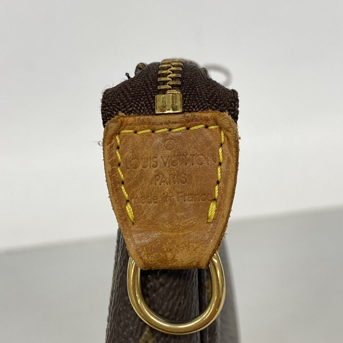 【6he5267】ルイヴィトン ポーチ モノグラム ポシェットアクセソワール M51980 ブラウン【中古】レディース