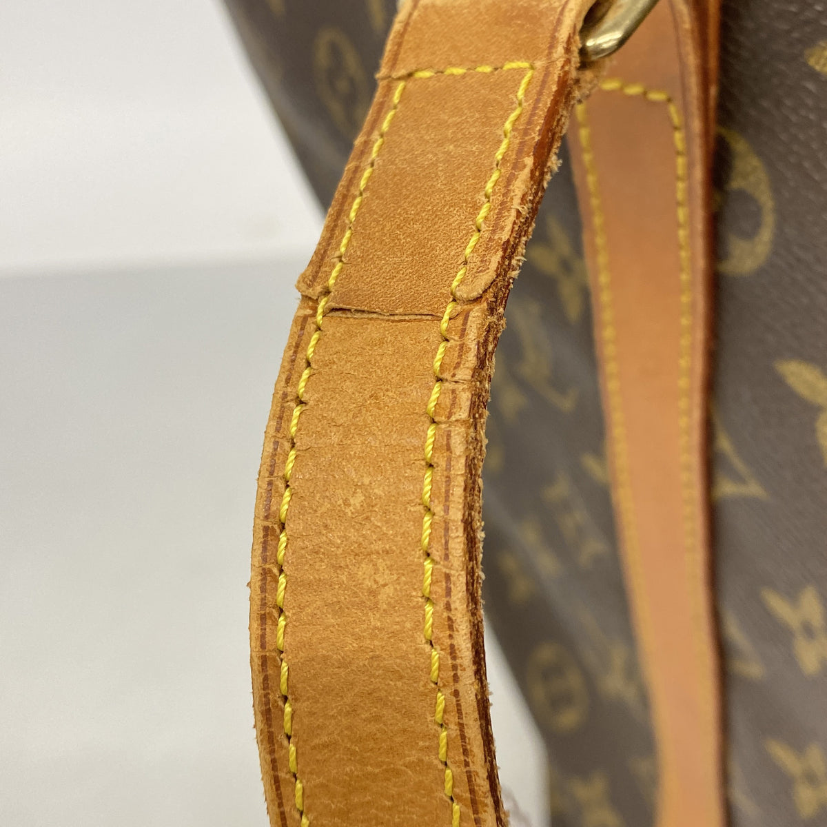 【6he5269】ルイヴィトン トートバッグ モノグラム サックショッピング M51108 ブラウン【中古】レディース