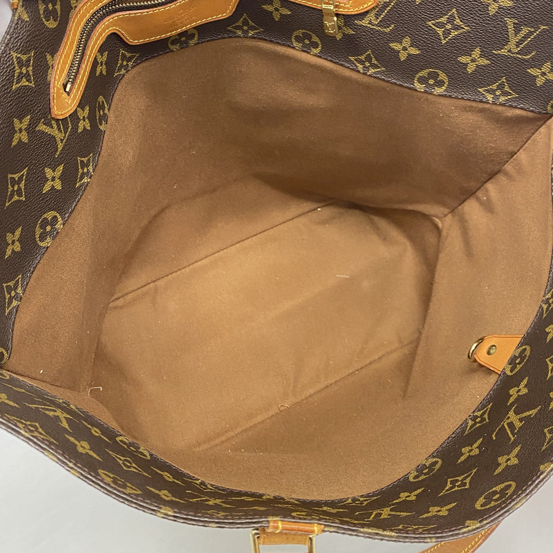 【6he5269】ルイヴィトン トートバッグ モノグラム サックショッピング M51108 ブラウン【中古】レディース