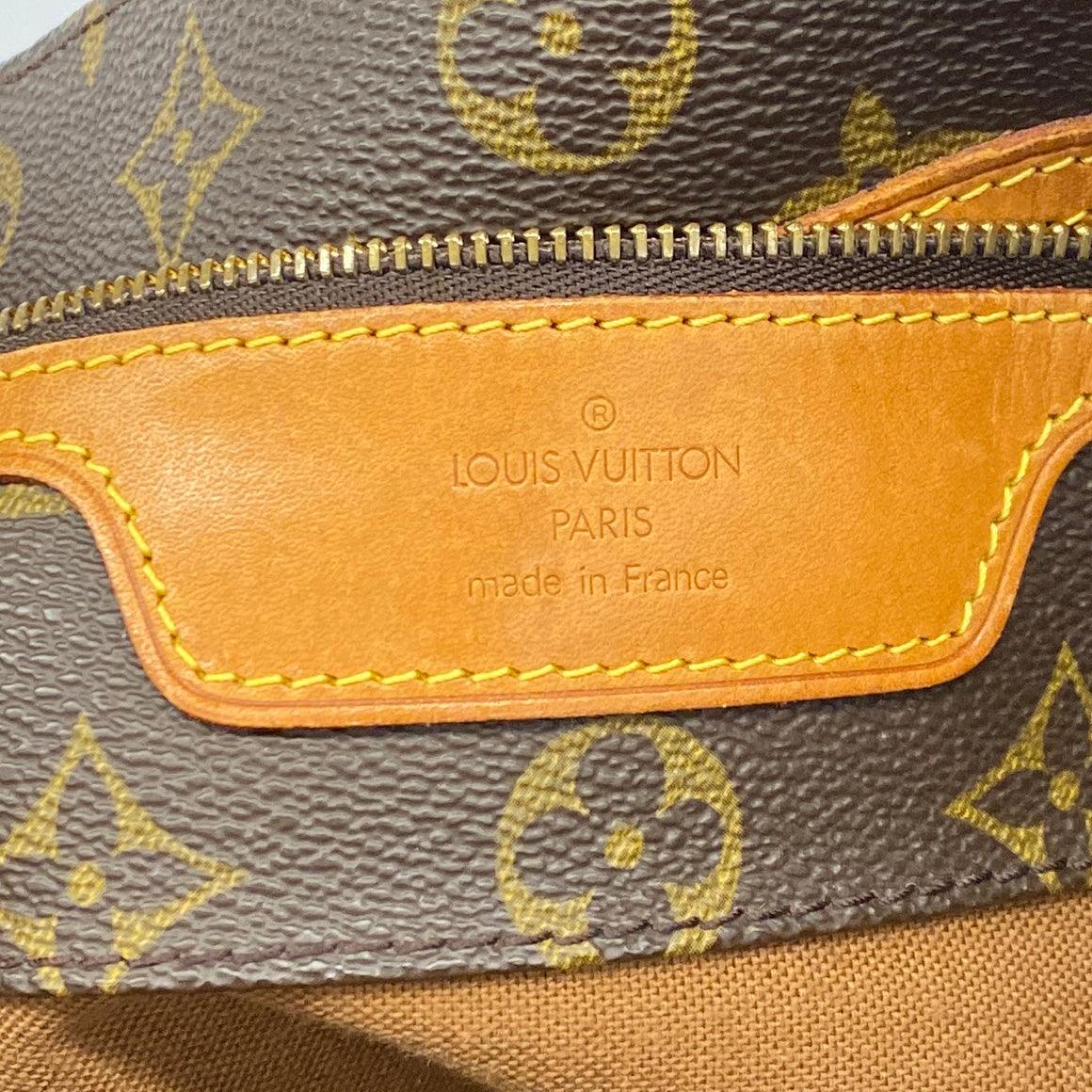 【6he5269】ルイヴィトン トートバッグ モノグラム サックショッピング M51108 ブラウン【中古】レディース