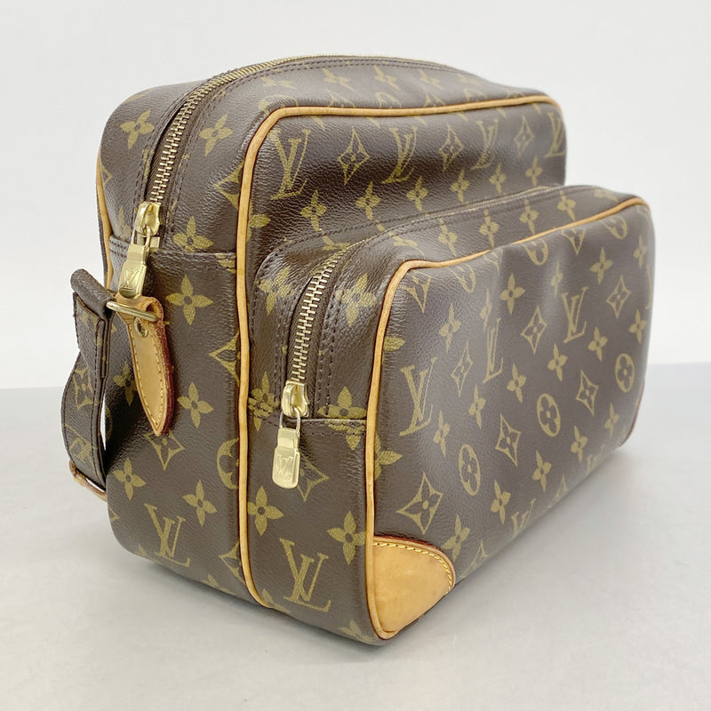 【6he5271】ルイヴィトン ショルダーバッグ モノグラム ナイル M45244 ブラウン【中古】レディース