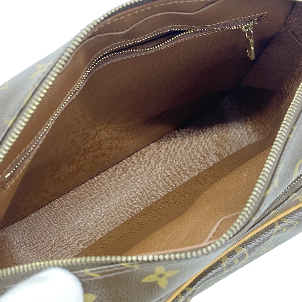 【6he5271】ルイヴィトン ショルダーバッグ モノグラム ナイル M45244 ブラウン【中古】レディース