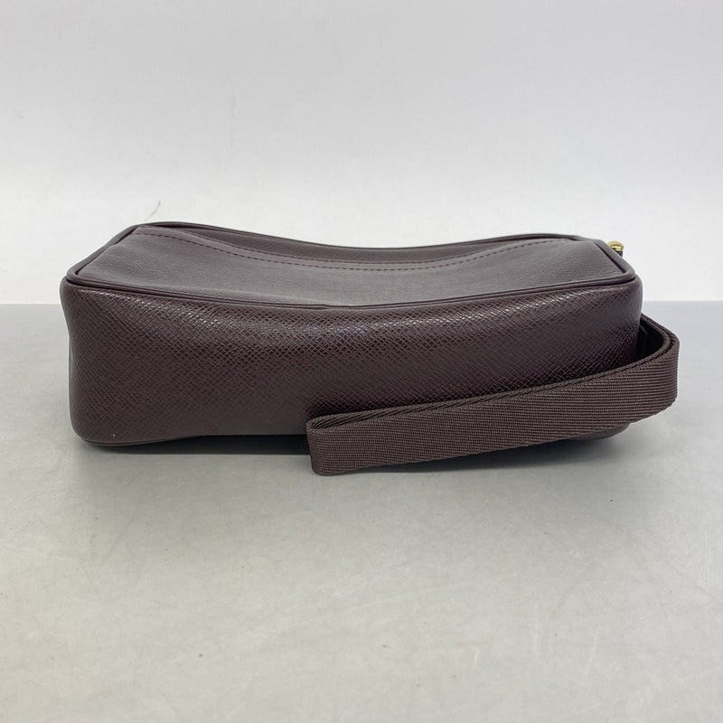 【6he5272-k】ルイヴィトン クラッチバッグ タイガ カルガ M30816 アカジュー【中古】メンズ