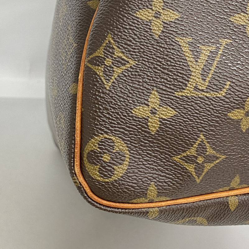 【6he5289】ルイヴィトン ハンドバッグ モノグラム スピーディ35 M41107 ブラウン【中古】レディース