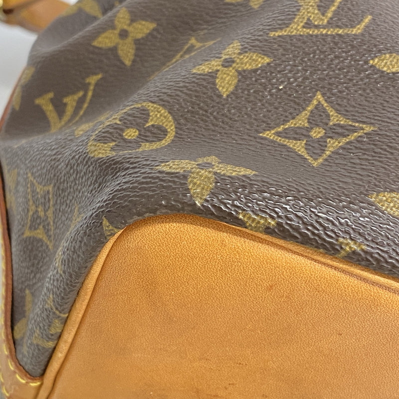 【6he5290】ルイヴィトン ショルダーバッグ モノグラム プチノエ M42226 ブラウン【中古】レディース