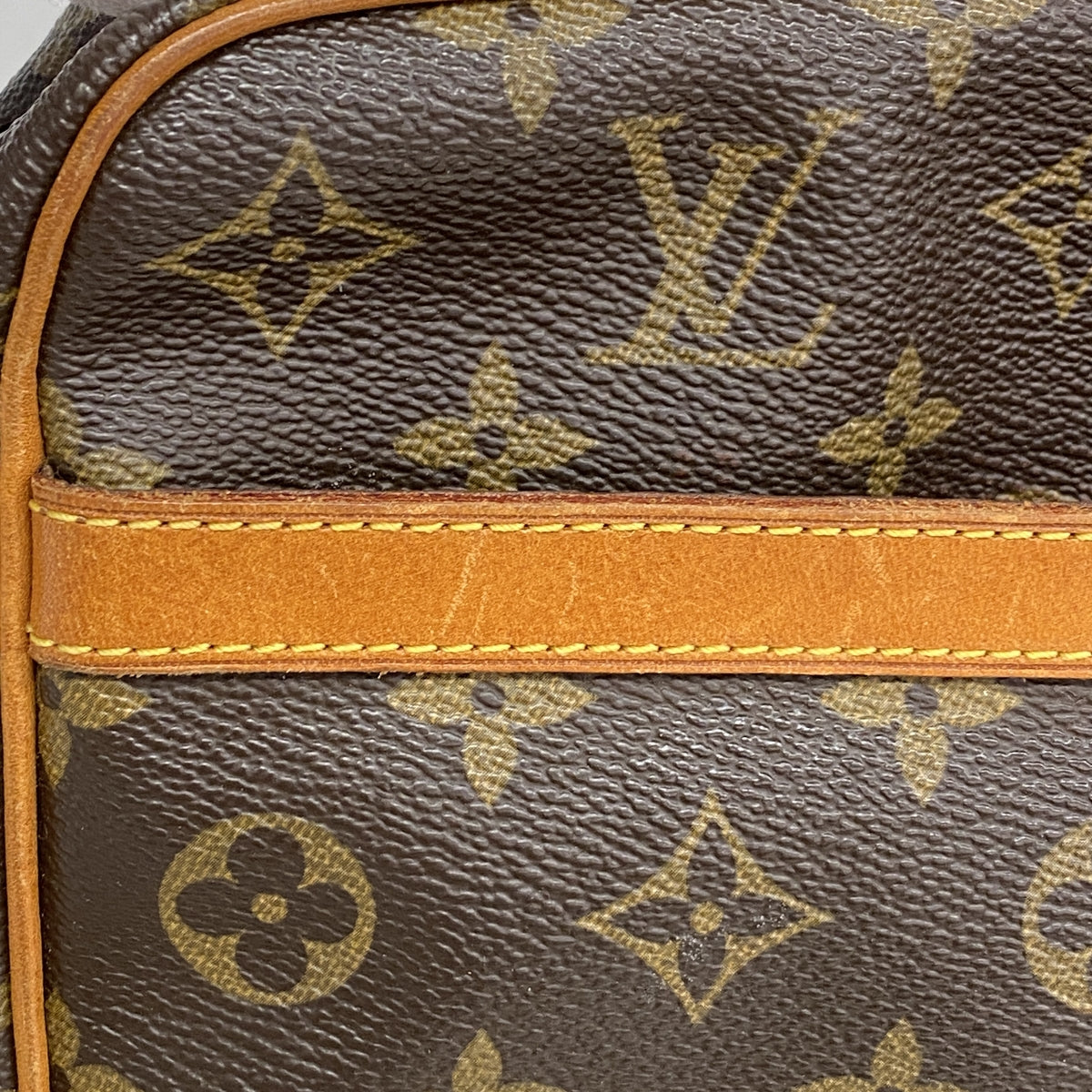 【6he5293】ルイヴィトン クラッチバッグ モノグラム コンピエーニュ28 M51845 ブラウン【中古】メンズ
