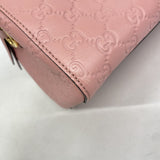 【6he5295-k】グッチ ハンドバッグ グッチシマ 453573 レザー ピンク ゴールド金具 2wayバッグ【中古】レディース