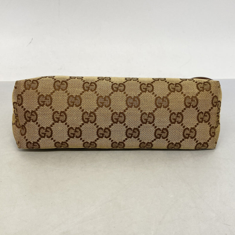 【6he5297-k】グッチ ハンドバッグ GGキャンバス 103399 キャンバス ベージュ【中古】レディース