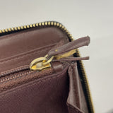 【6he5300-k】シャネル 長財布 マトラッセ キャビアスキン ブラック ゴールド金具【中古】レディース