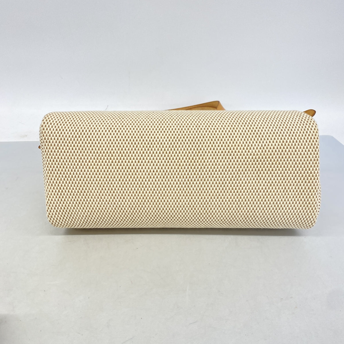 【6he5306】エルメス トートバッグ エールバッグカバスPM トワルGM ナチュラル シルバー金具 □H刻印【中古】レディース