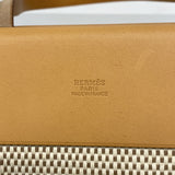 【6he5306】エルメス トートバッグ エールバッグカバスPM トワルGM ナチュラル シルバー金具 □H刻印【中古】レディース