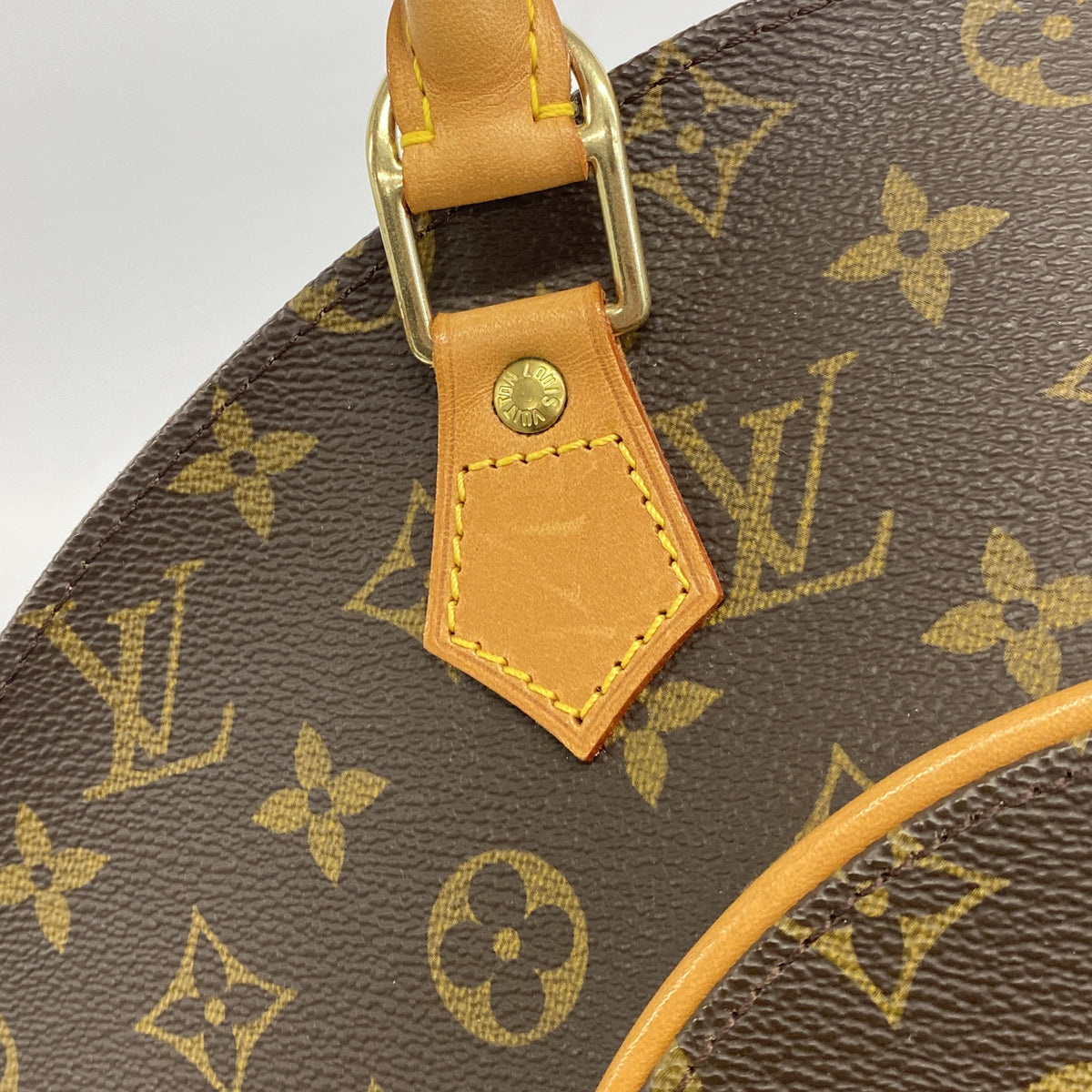 【6he5315】ルイヴィトン ハンドバッグ モノグラム エリプスMM M51126 ブラウン【中古】レディース