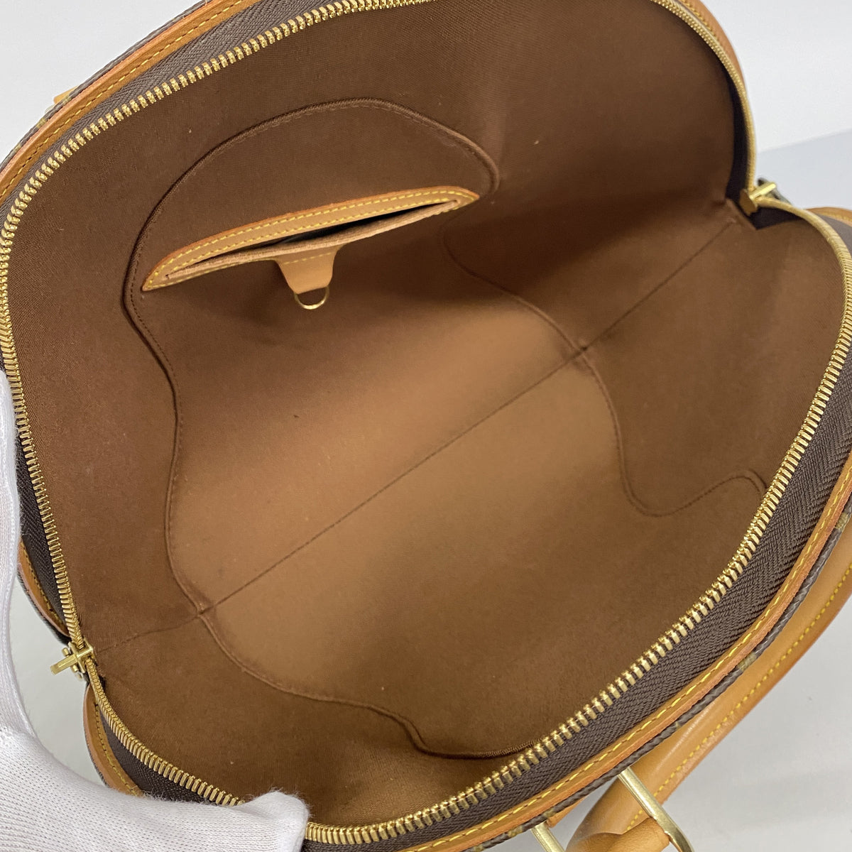 【6he5315】ルイヴィトン ハンドバッグ モノグラム エリプスMM M51126 ブラウン【中古】レディース