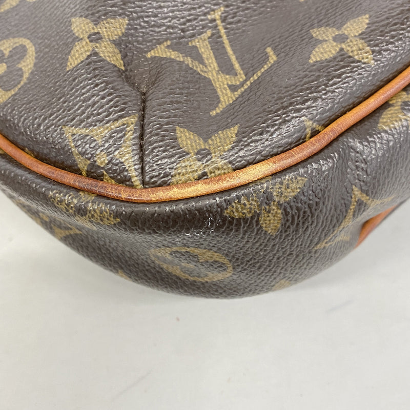 【6he5316】ルイヴィトン ショルダーバッグ モノグラム オデオンPM M56390 ブラウン【中古】レディース