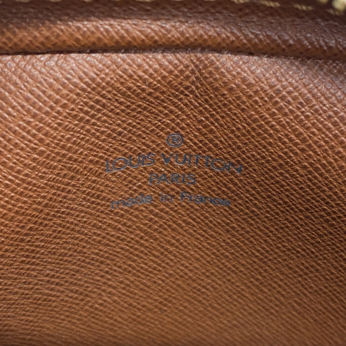 【6he5317】ルイヴィトン ショルダーバッグ モノグラム ダヌーブ M45266 ブラウン【中古】レディース