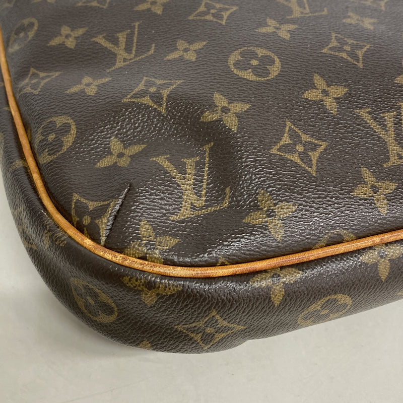 【6he5319】ルイヴィトン ショルダーバッグ モノグラム オデオンPM M56390 ブラウン【中古】レディース